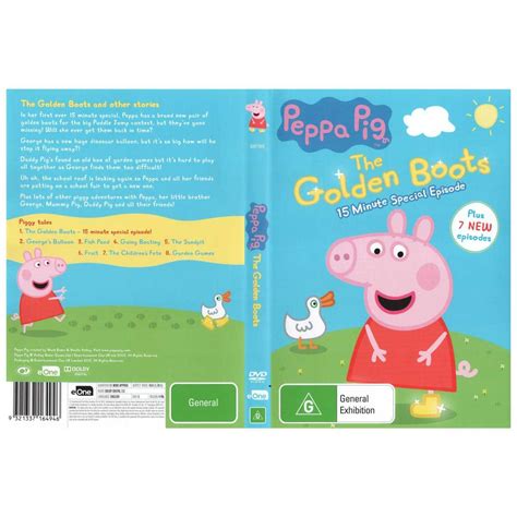 Peppa Pig The Golden Boots Dvd Big W