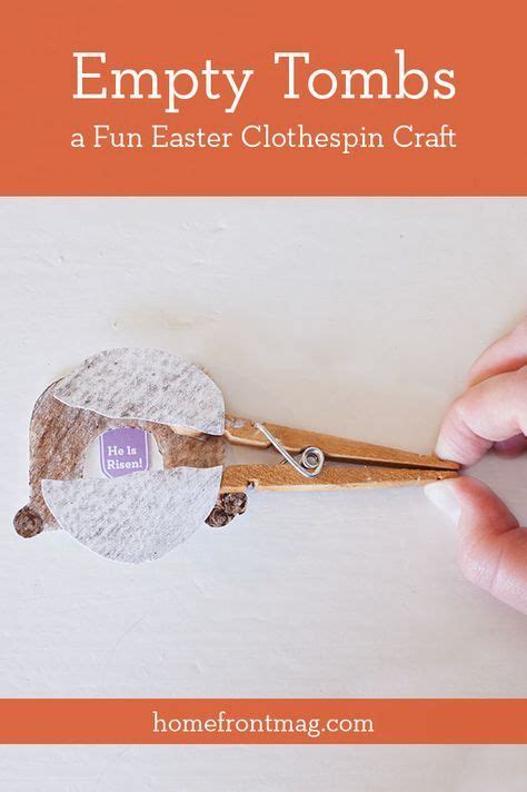 Empty Tombs An Easter Craft Easter Jesus Crafts Jesus Crafts