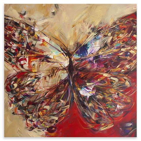 Butterfly By Victoria Horkan Sanatsal Kelebekler Soyut