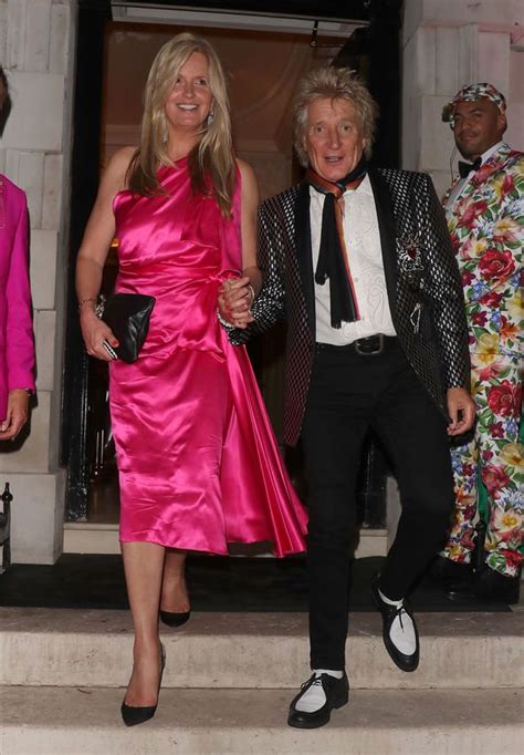 Rod Stewart And Wife Penny Lancaster Mark 14th Wedding Anniversary With