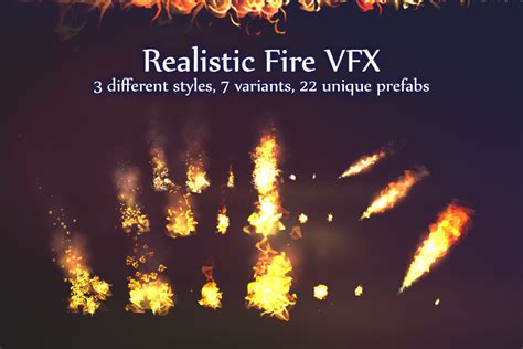 Realistic Fire Vfx Fire And Explosions Unity Asset Store