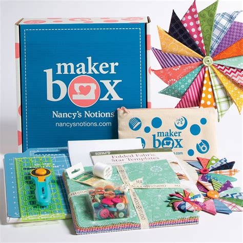 Crafting Maker Box Nancys Notions Exclusive Nancy Notions Crafts