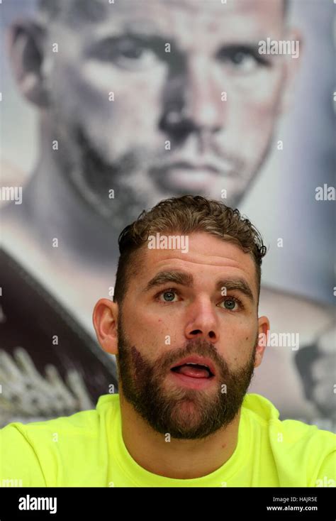 Boxer Billy Joe Saunders During A Press Conference At Crown Plaza Hotel
