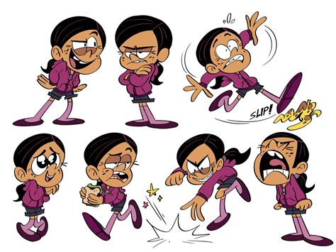 Some Ronnie Anne Doodles Loud House Characters Cartoon Character Design