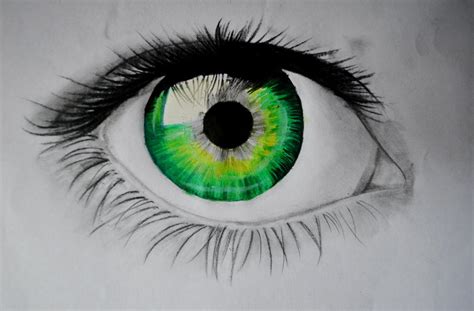 Green Eye By Istharxiii On Deviantart