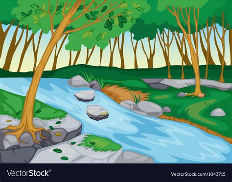 Flowing River Animation