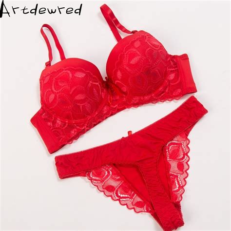 buy artdewred new style lace bra set sexy floral bra brief sets women underwear