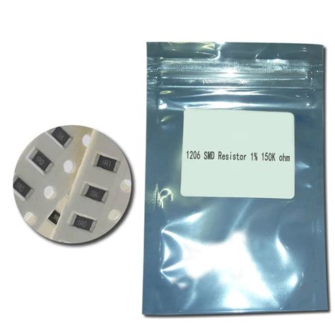 1206 smd resistor 1 150k ohm 1000pcs lot in resistors from electronic components and supplies on
