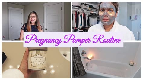 Pregnancy Pamper Routine | DIY AtHome Spa Day - YouTube