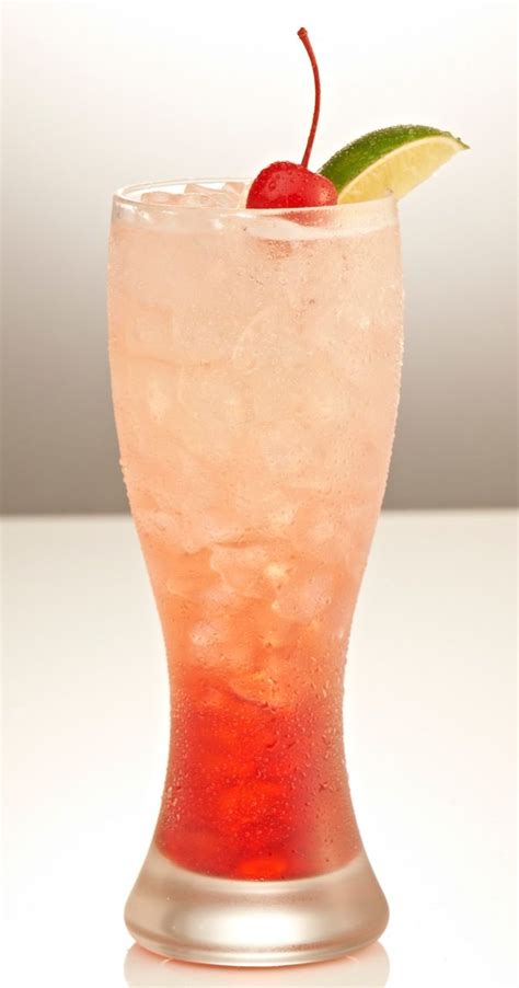 Cherry Limeade Cooler Alcoholic Drinks Alcohol Tableware