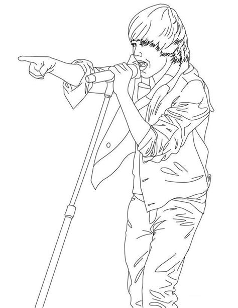 Coloring Pages Of Singers At Getcolorings Free Printable 2352 The