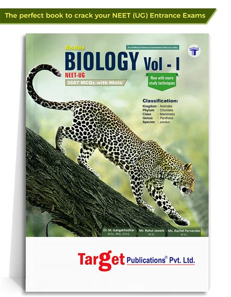 Neet Ug Absolute Biology Book Vol 1 For Medical Entrance Exam