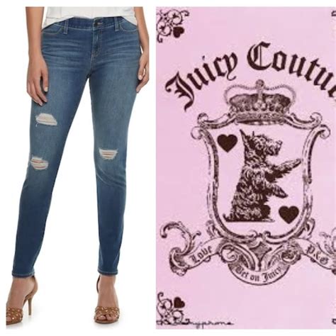 Juicy Couture Jeans 4 16 Juicy Couture Flaunt It Stretch Skinny