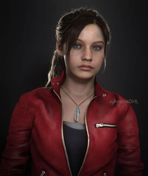 Re2 Remake Claire By Anubisdhl On Deviantart Resident Evil Girl