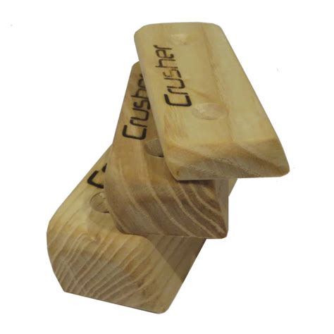 Wooden Climbing Holds Crimp Edge System Board Hand Holds Crusher Holds
