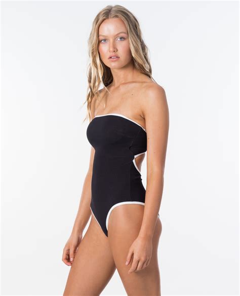 Rip Curl Premium Surf Bandeau One Piece Swimsuit Ozmosis One Piece