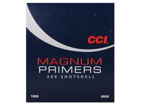 Cci Primers 209m Magnum Shotshell Box Of 100 Hazmat Fee Required