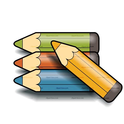 4 Pencils Clip Art Clip Art Library