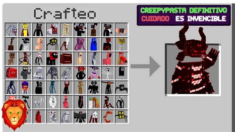 combiné 100 creepypastas en minecraft youtube