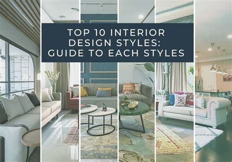 Your Guide To Interior Design Styles In Interior Vrogue Co