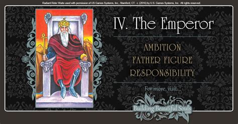 In an obstacle position (or reversed), the emperor reversed suggests that we need to take back our power and be true to ourselves again. Emperor Tarot Card Meanings