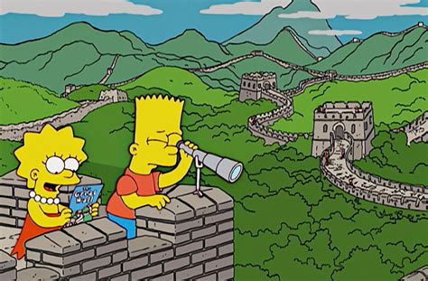 The Simpsons Go To China The New Yorker