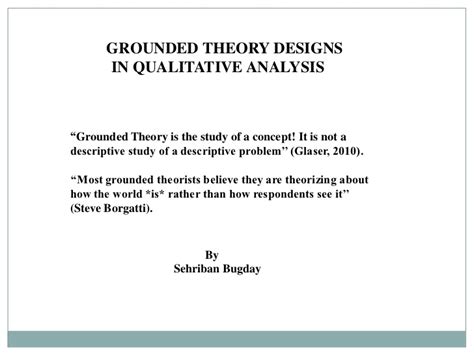 Grounded theory is by far the most widely used research method across a wide range of disciplines and subject areas, including social sciences, nursing and healthcare, medical sociology, information systems, psychology, and anthropology. Grounded theory