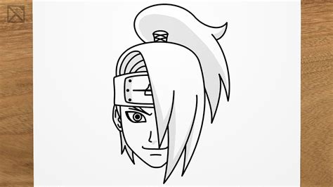 Tuto Dessin Emoji Deidara Naruto Easy Drawings Dibujos Faciles The Best Porn Website