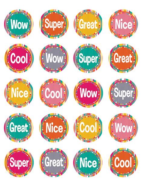Tropical Punch Stickers Tcr2673 Teacher Created Resources