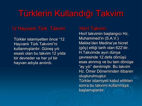 PPT TAKVİMLER PowerPoint Presentation free download ID 6806091