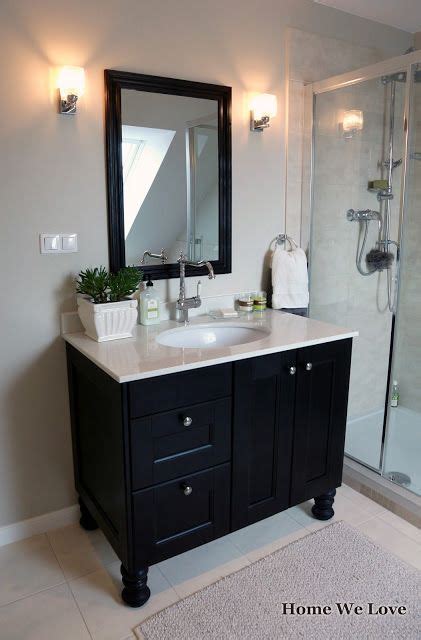 Get inspired by our ikea bathroom room gallery to help design your bathroom renovation. ikea kitchen cabinets into vanity | Bathroom makeover ...