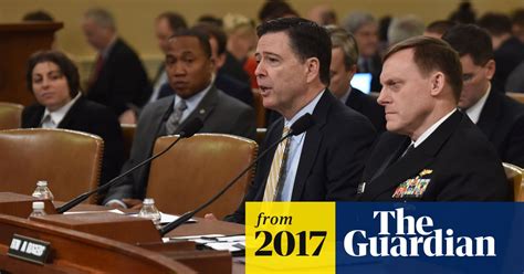Trump Russia Collusion Is Being Investigated By Fbi Comey Confirms Fbi The Guardian