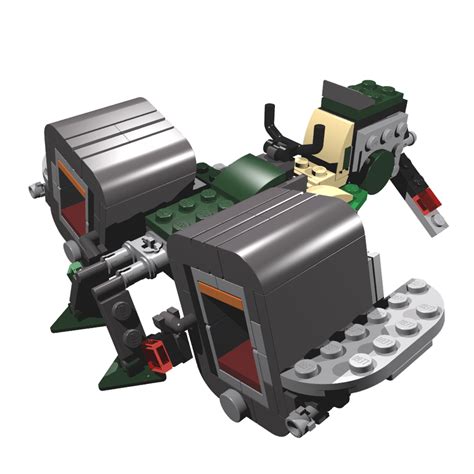 Lego Moc 19324 75141 Pod Racer Star Wars 2018 Rebrickable Build