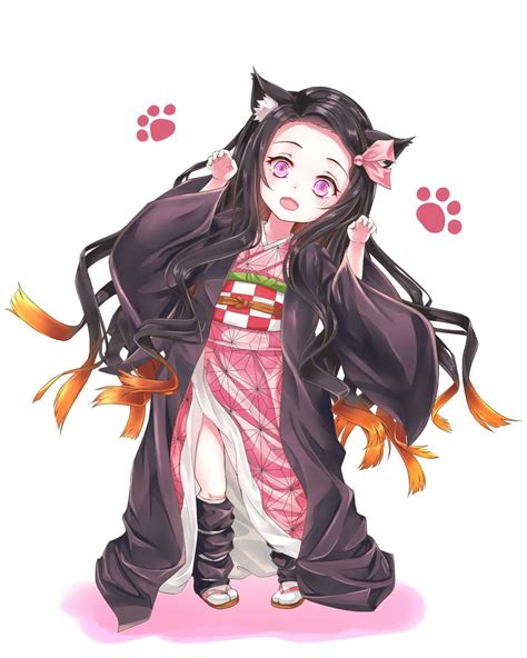 Nezuko As A Cute Kitten By Anime Lover260 On Deviantart