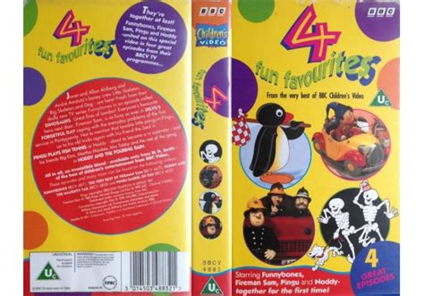 4 Fun Favourites 1992 On Bbc Video United Kingdom Vhs Videotape