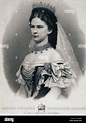 Kaiserin ELISABETH von Österreich (1837-1898) auch Königin von Ungarn Stockfotografie - Alamy