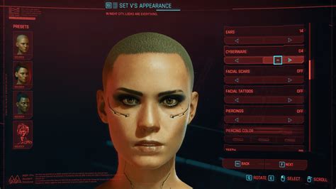 Cyberpunk Face Cyberware Collection Cyberpunk 2077 Mod