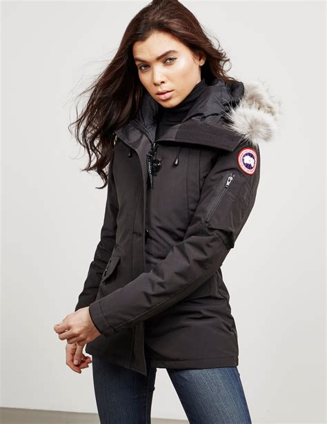 Canada Jacket Canada Goose Black Down Mountaineer Jacket In Black For