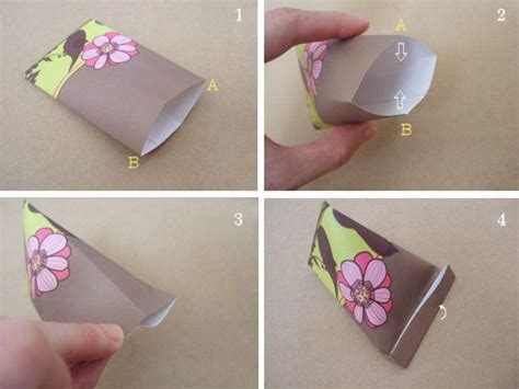 Triangle Paper Bag Diy Paper Pouches Baby Girl Ts Diy Paper