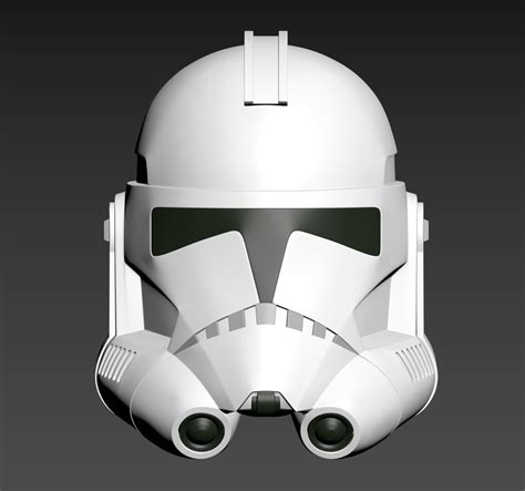 Star Wars Clone Arc Trooper Phase Ii Jesse Helmet Cosplay 3d Model 3d