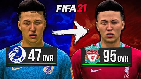 I Trained The WORST Player In FIFA 21 To The BEST Player In FIFA