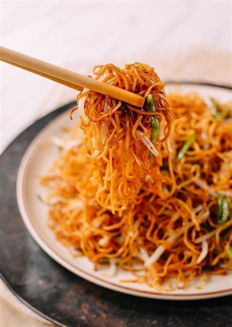Cantonese Soy Sauce Pan Fried Noodles Recipe Cart
