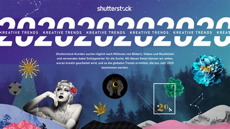 Die Shutterstock Design Trends 2020 Onlinemarketingde