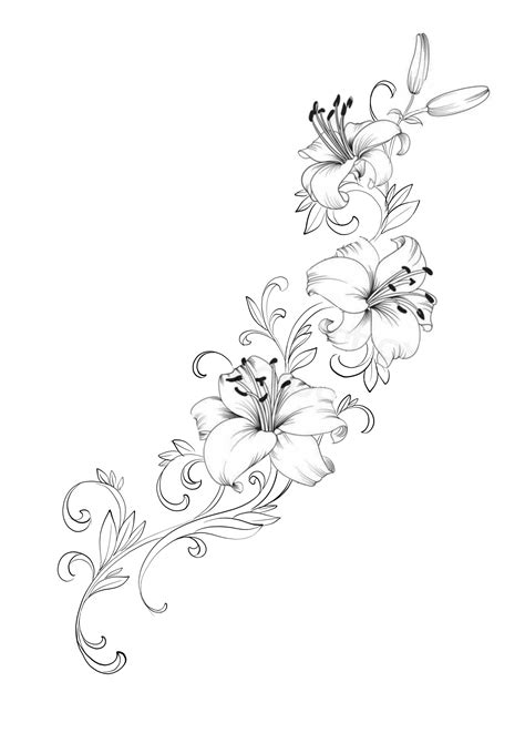 Pin By Jolene Rader On Tat Lily Flower Tattoos Flower Wrist Tattoos