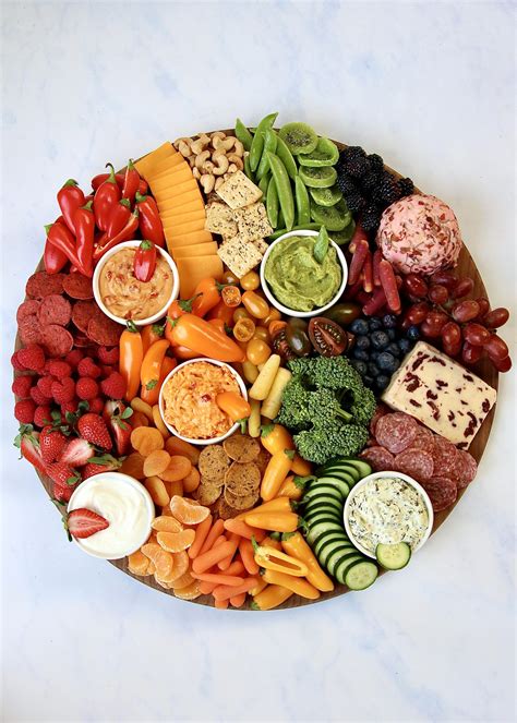Eat The Rainbow Snack Board By The Bakermama In Rainbow Snacks