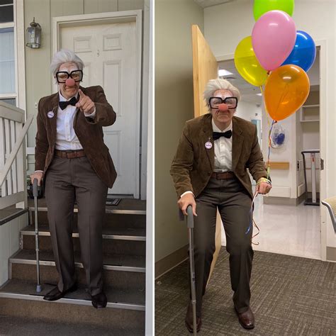 A Little Late But Heres My Carl Fredricksen Costume From Halloween Rdisney