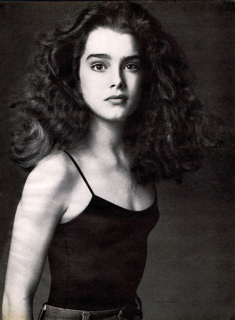 80s Brooke Shields American Model In Early 1980 The
