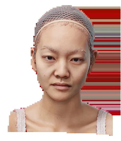 Raw Head Scan 3d Model Miyaguchi Flippednormals