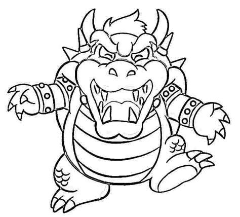 Baby Bowser Coloring Pages at GetColorings.com | Free printable