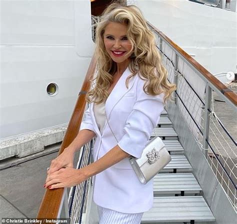 Christie Brinkley 66 Stuns In White As She Shares Her Photo Album